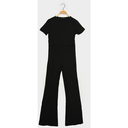 Trendyol Black Knitted Upside-Top Tool Slike