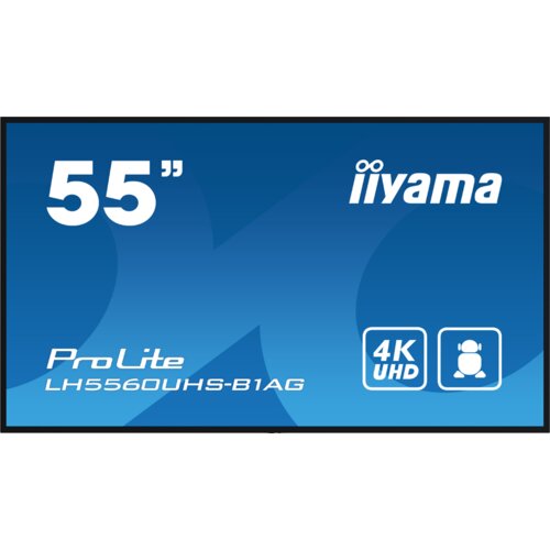 Iiyama 139.0cm(55“) LH5560UHS-B1AG 16:9 3xHDMI+2xUSB VA retail (forwarding) Cijene