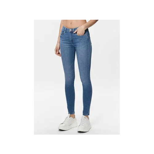 Tommy Hilfiger Jeans hlače Flex Como WW0WW34297 Modra Skinny Fit