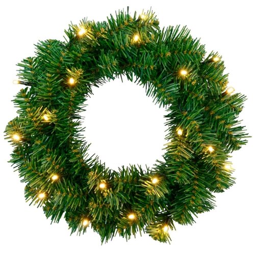 Eglo 410926 - LED spolja&amp;scaron;nji božićni venac sa senzorom 20xLED/0,064W/3xAA IP44 Slike