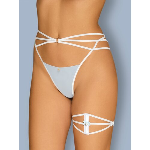 Obsessive A760 Garter White S/M Slike