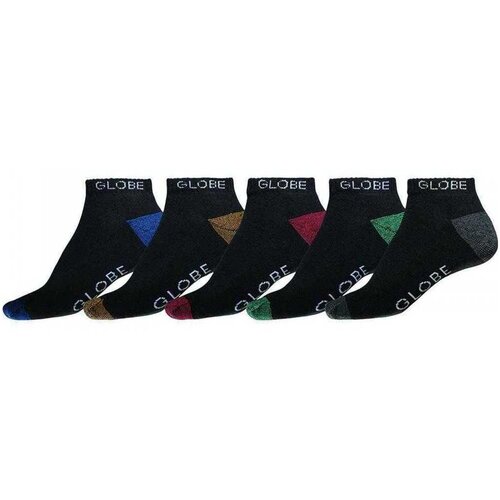 Globe Nogavice Ingles ankle sock 5 pack Črna Slike