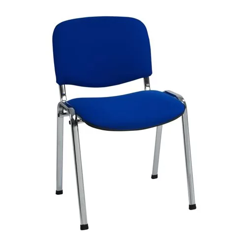  Konferenni stol KS02 (mikrotkanina, ve barv) -Temno modra
