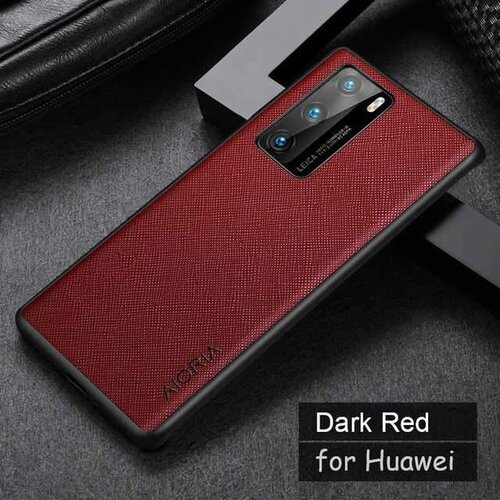  Ovitek za Huawei P30 Lite | AIORIA Premium | Temno rdeč Cene