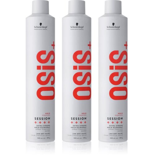 Schwarzkopf Professional Osis+ Session lak za lase z ekstra močnim utrjevanjem ugodno pakiranje Slike
