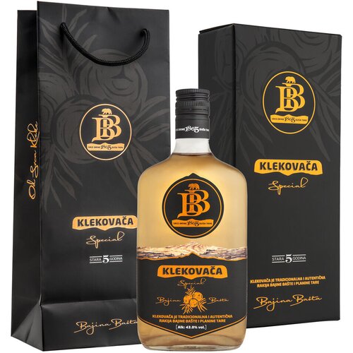 Bb Rakija Klekovača Specijal 43% vol, 700ml Slike