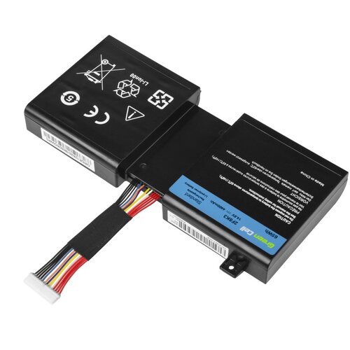 Green cell Baterija za Dell Alienware 17 / 18 / M17X R5 / M18X R3, 4400 mAh Slike