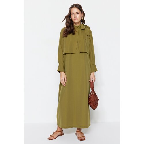 Trendyol Dress - Khaki - A-line Slike
