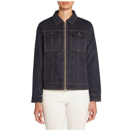 Geox Jakne W LICENA SHORT JKT Modra Cene