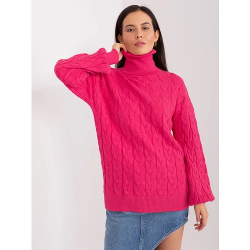 Wool Fashion Italia Sweater-AT-SW-2348.93-fuchsia