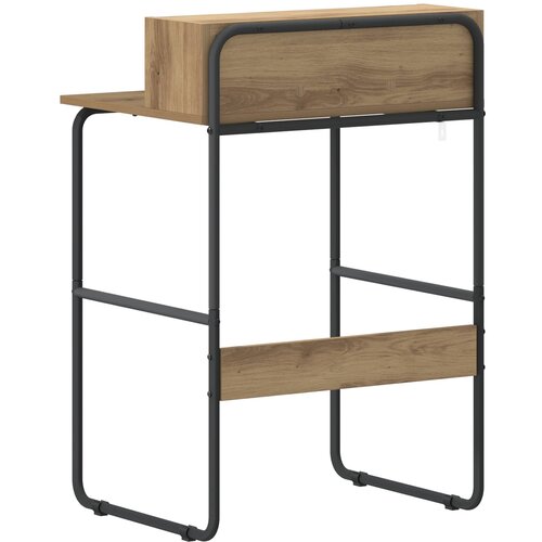  Stol s pohranom Hrast artisan 60 x 50 x 91 cm Slike