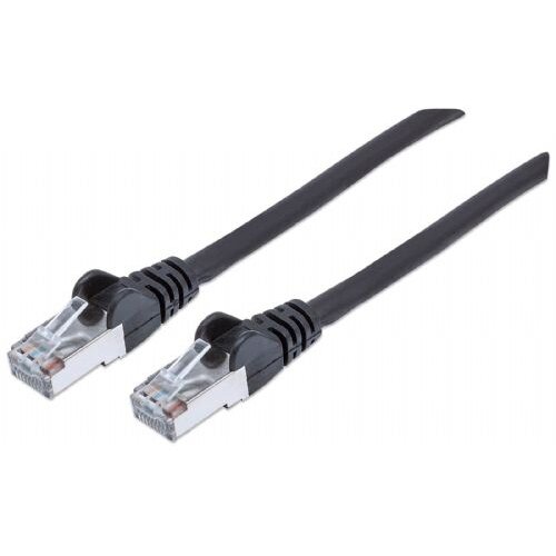 Intellinet mrežni kabel 1 m Cat6A, cu, črn 318761 Cene