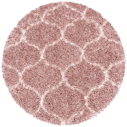 Ayyildiz Carpets Rožnata okrogla preproga ø 120 cm Salsa – Cene