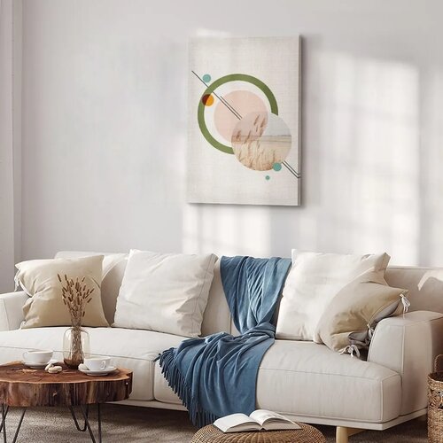  Slika - Geometric Landscape (1 Part) Vertical 40x60 Premium Print Cene