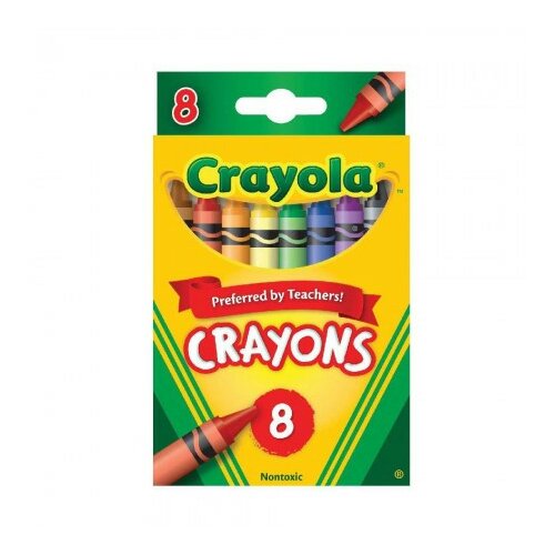 Crayola vostane bojice 8 kom ( GAP256238 ) GAP256238 Slike