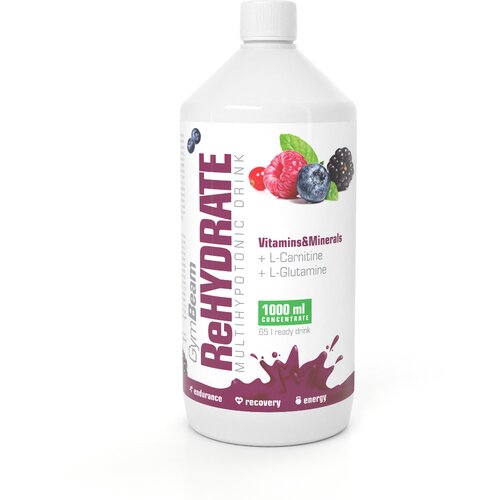 GymBeam hipotonički napitak ReHydrate 1000 ml limun - limeta Slike