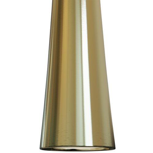  MAXLIGHT P0485 - LED luster na sajli COFFEE LED/7W/230V prečnik 3 cm zlatna Slike