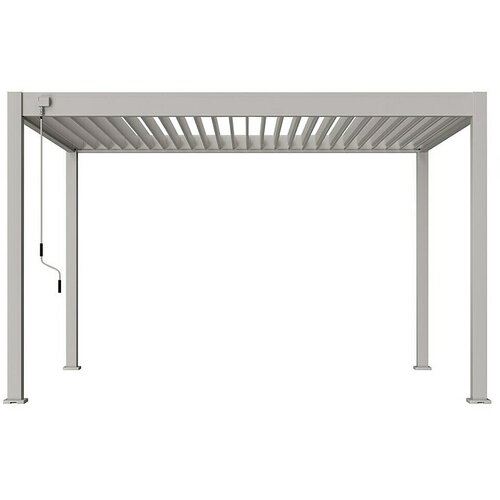 SUNFUN Paviljon s letvicama Toluca (300 x 400 cm, Materijal postolja: Aluminij, Boja pijeska) Cene