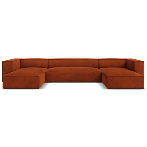 Windsor & Co Sofas Oranžni kotni kavč (v obliki črke U) Madame - Windsor & Co Sofas