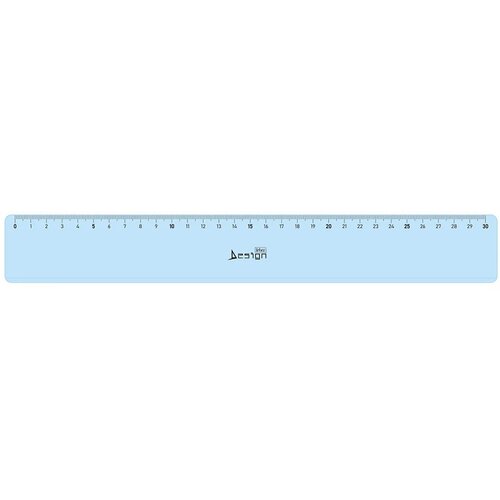  Ravnilo 30cm lebez pvc svetlo moder 749 LEBEZ Cene