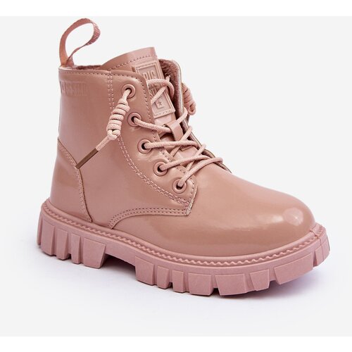 Big Star Lacquered Insulated Ankle Boots Kids Cene