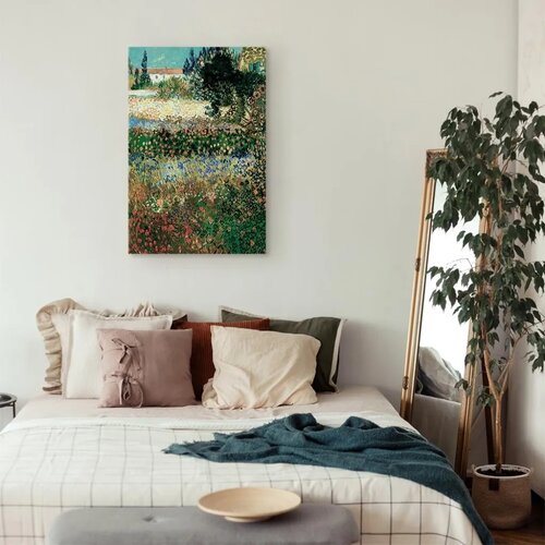  Slika - Vincent van Gogh – Blossoming Garden 60x90 Na talijanskom platnu Cene