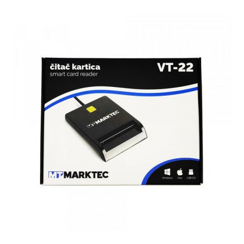Marktec čitač elektronskih smart kartica VT-22 ( F381 ) Slike
