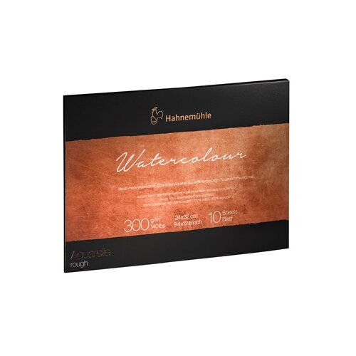  Akvarel papir WATERCOLOUR 300 from HAHNEMÜHLE ROUGH 10pcs | 24k32cm Cene