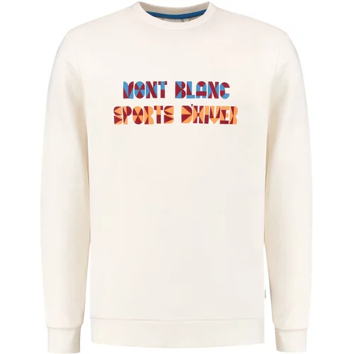 Shiwi Sweater majica azur / narančasta / tamno crvena / bijela