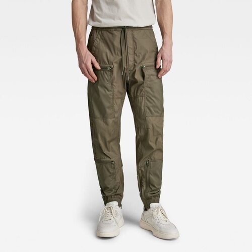 G-star Pants - 3D PM cuffed trainer green Slike