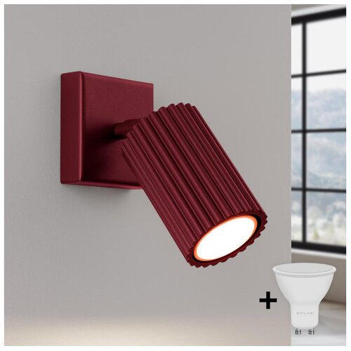  Brilagi - LED zidno spot svetlo CRESTO 1xGU10/10W/230V bordo Cene