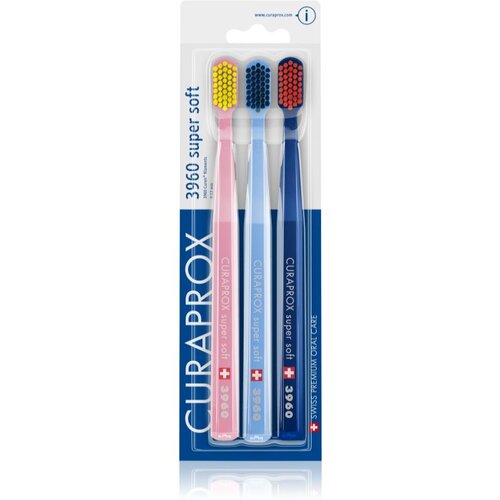 Curaprox 3960 Super Soft zobna &amp;scaron;četka 3 kos Slike