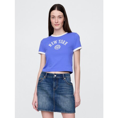 GAP Crop T-shirt with logo - Women's Cijene