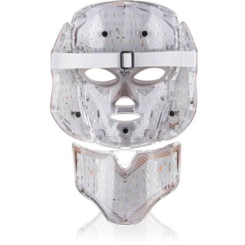 Palsar7 LED Mask Face and Neck negovalna maska LED za obraz in vrat White 1 kos Slike