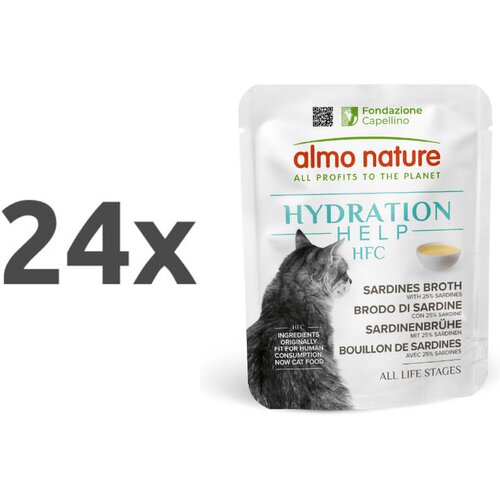 Almo Nature HFC Hydration Help juha - sardine - 50 g 24 x 50 g Cene