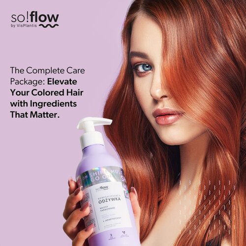 SoFlow Revitalizing Conditioner revitalizacijski balzam za barvane lase 400 ml Slike
