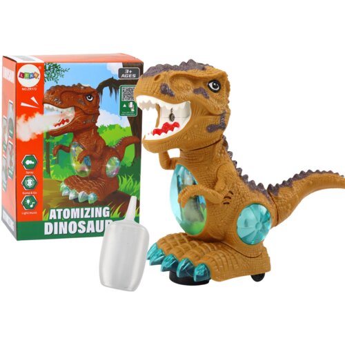 Dinosaur Dancing Obstacle Sensor Lights Sounds Yellow Slike