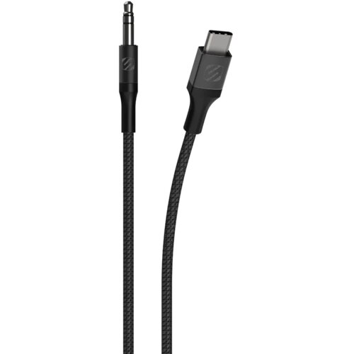 Ksix SCOSCHE, HookUp Premium 3.5 mm pleteni audio kabel za USB-C&reg; uređaje, 1.0M, sivi Cijene