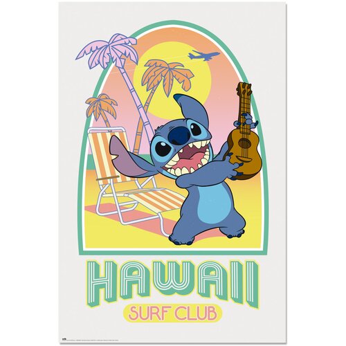 Grupo PLAKAT DISNEY STITCH HAWAII CLUB SURF, (20837138) Cene