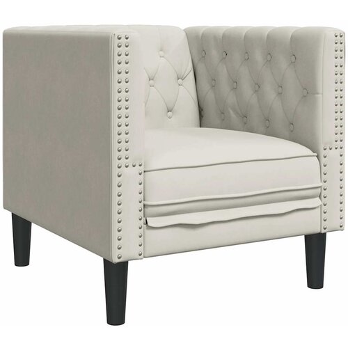  Chesterfield sofa fotelja krem bar&amp;scaron;un Slike