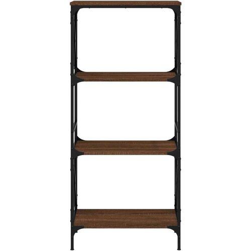 vidaXL Regal za knjige s 4 razine boja hrasta 59 x 35 x 132 cm drveni Cene
