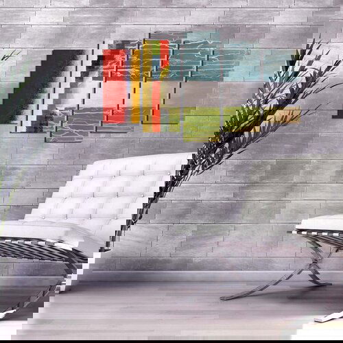 Wallity Set Slika 5ABSMDF-35, 5 Delova Cene