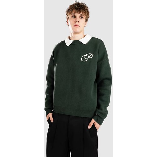 Prohibited Initial Knit Pulover green Slike