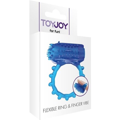 Toy Joy vibracijski naprstnik in erekcijski obroček TOYJOY Cene