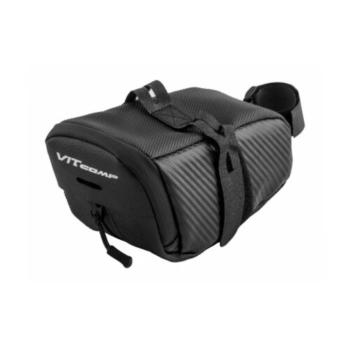 ViTcomp torbica ispod sedi&amp;scaron;ta 600 d/pvc leather crna Slike