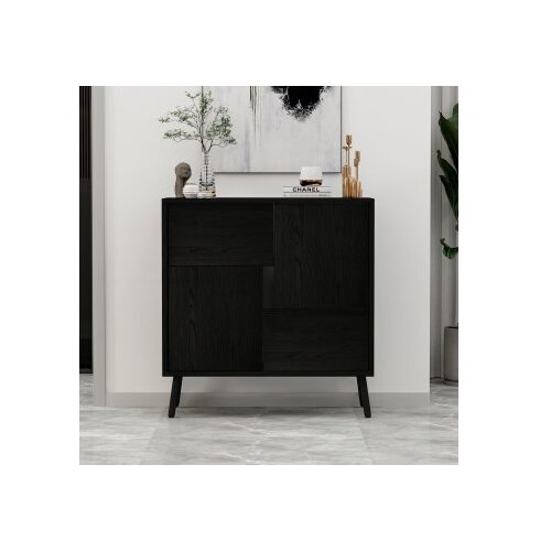Hanah home Multifunkcionalna komoda, crna Cene