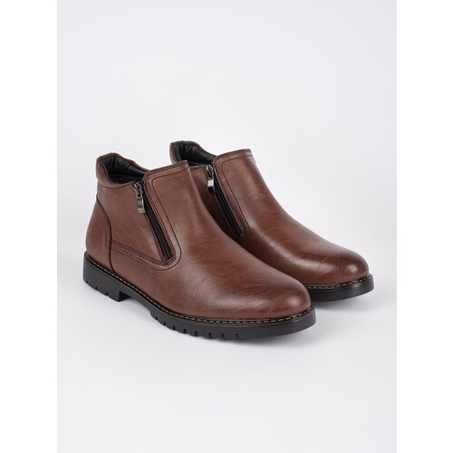 Shelvt Brown men's winter insulated ankle boots Cijene