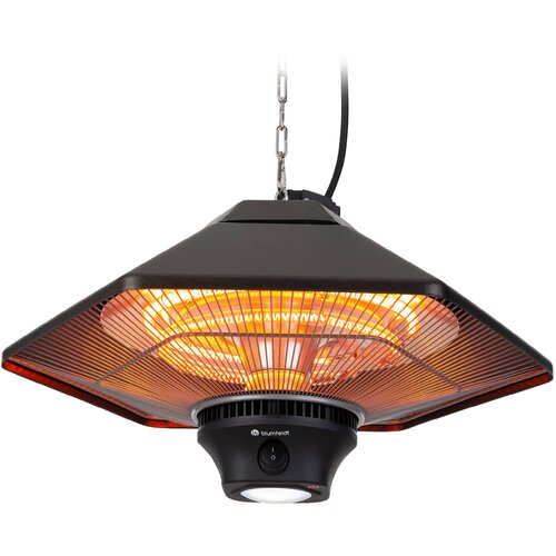 Blumfeldt Heat Hexa, infracrveni grijač, 800/1200/2000 W, halogen, IP34, LED, bronca Cijene