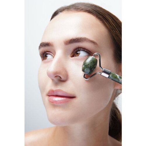 Brushworks HD Jade Roller valjak za masažu za lice i oči 1 kom Slike