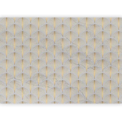  Foto tapeta - Linear Pattern With Gold 350x256 Standard Slike